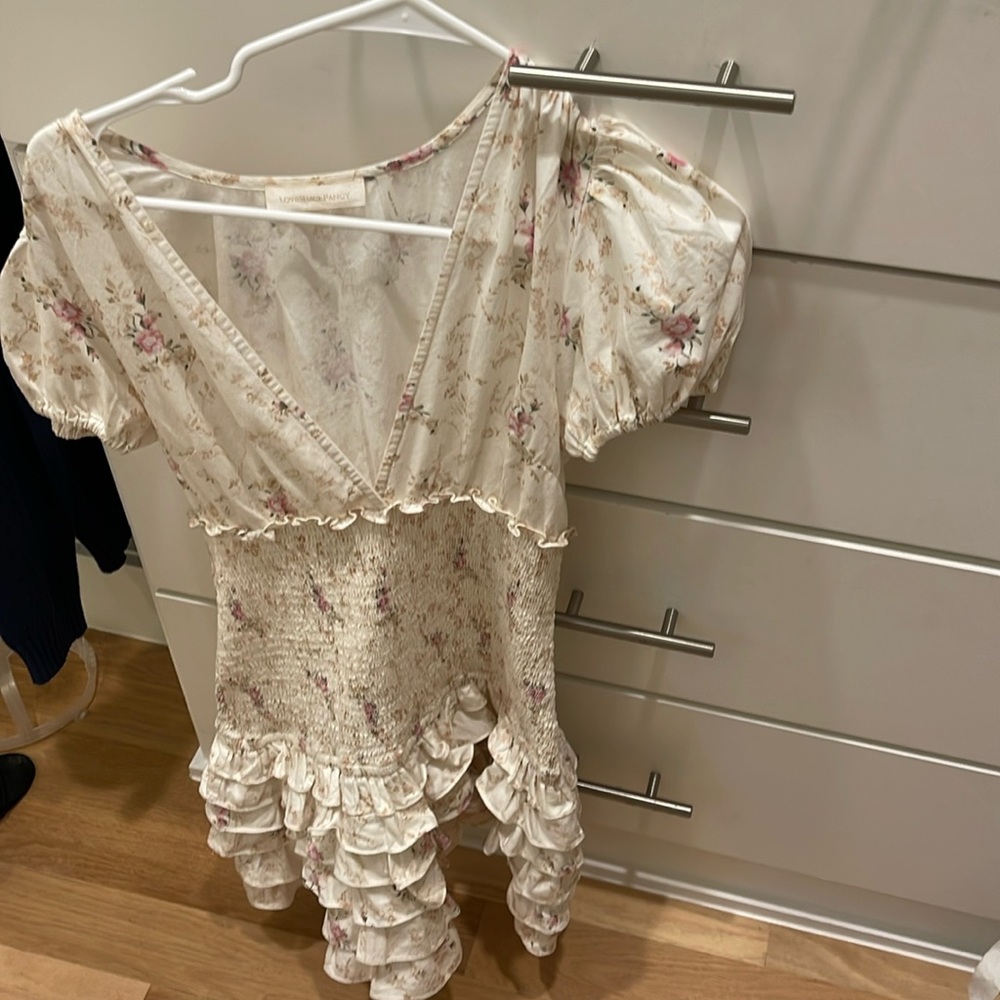 LOVESHACKFANCY Reina dress in a xs